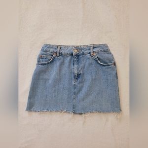 Jean Mini Skirt